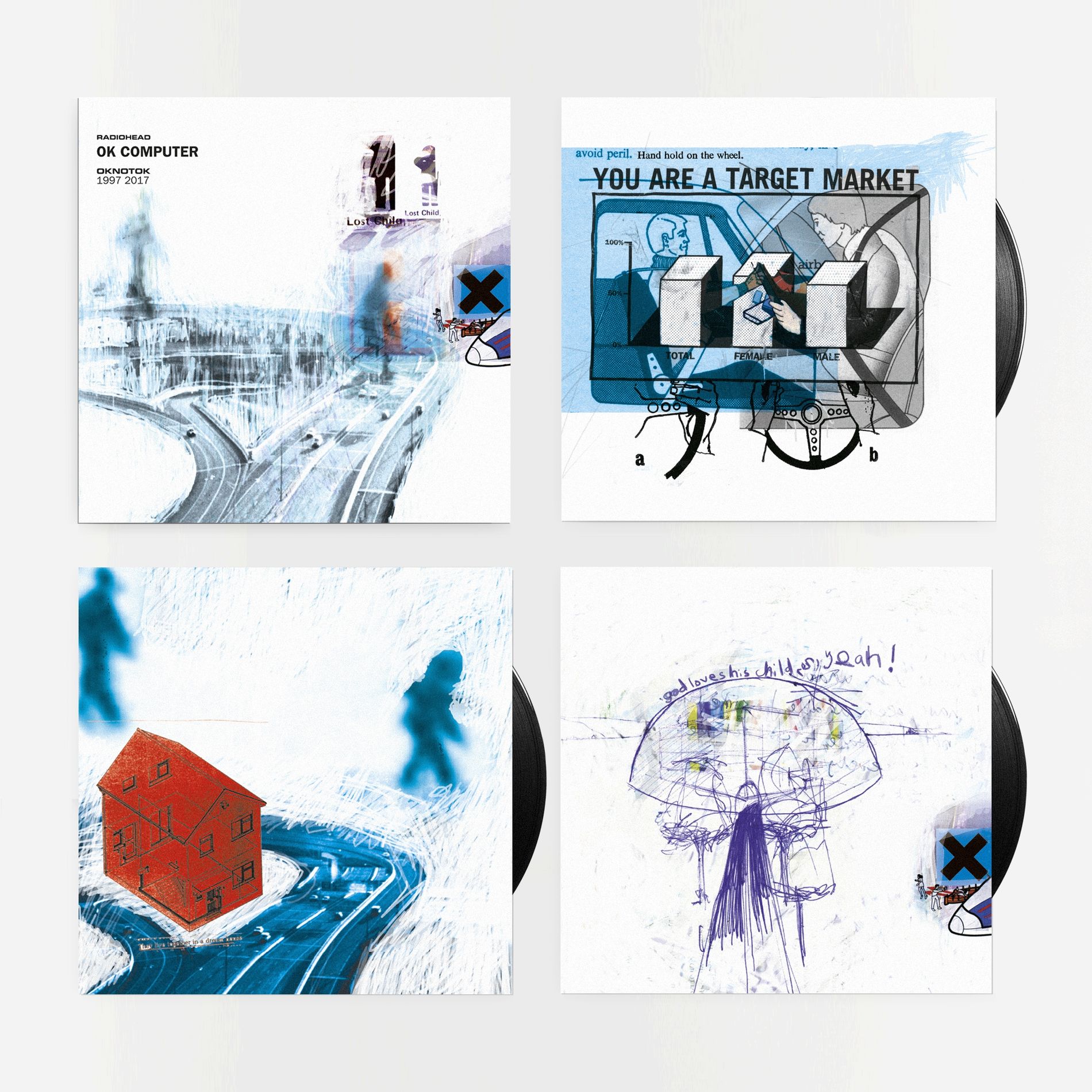 洋楽 OK COMPUTER OKNOTOK 1997 2017 2LP OK Computer. OKNOTOK 1997 2017 - Vinyl - Radiohead