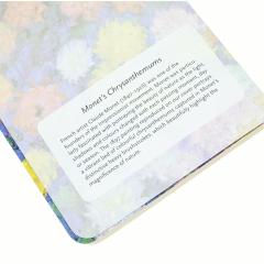 Caiet A6 - Lined - Monet's Chrysanthemums
