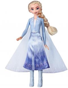 Disney Frozen II - Papusa Elsa cu rochita luminoasa