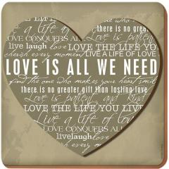 Suport pahar - Love Is All We Need