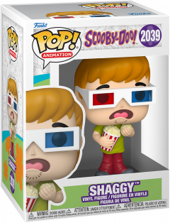 Figurina - Funko Pop! Animation - Scooby-Doo! - Shaggy with 3D Glasses