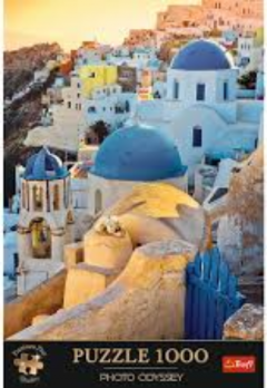 Puzzle 1000 piese - Premium Plus - Photo Odyssey Santorini