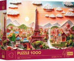 Puzzle 3D 1000 piese - Editia aniversara - Paris