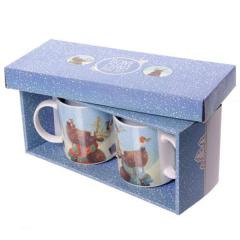 Set de 2 cani cu reni de Craciun