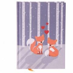 Carnet A6 - Love Foxes Puckator