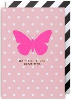 Felicitare - Happy Birthday Beautiful Lagom Design