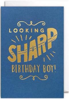 Felicitare - Looking Sharp Birthday Boy Lagom Design