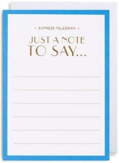 Set 10 felicitari - Just a Note to Say... Lagom Design