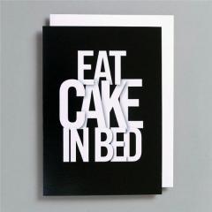 Eat more cake Card