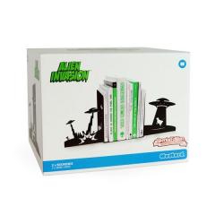 Set 2 suporturi laterale pentru carti - Alien Invasion