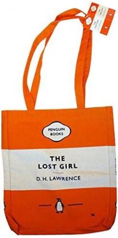 Penguin Tote Bag: Lost Girl (Orange)