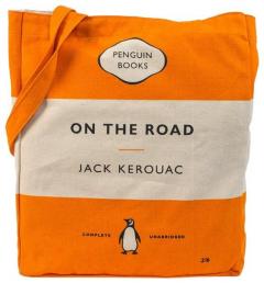 Penguin Tote Bag: On the Road (Orange)