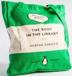 Penguin Tote Bag: The Body in the Library (Green) Penguin Books Ltd