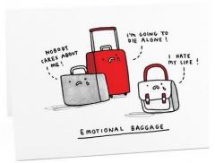 Felicitare - Emotional Baggage OHH Deer