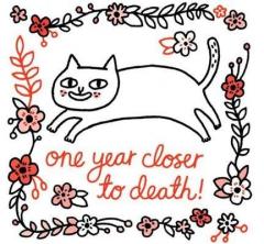 Felicitare One Year Closer To Death OHH Deer