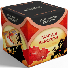 Joc de memorie educativ - Smart Memo - Capitale Europene (RO)