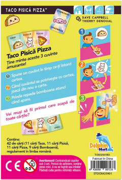 Joc de carti - Taco Pisica Pizza (RO)