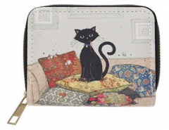 Portofel - Bug Art - Chat et Coussins