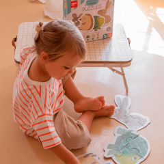 Puzzle educativ - My First Progressive Puzzle - Puppies