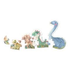 Puzzle educativ - My First Progressive Puzzle - Dino