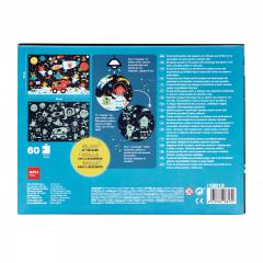 Puzzle 60 de piese - Glow in the dark - Space