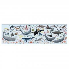 Puzzle 200 de piese - Ocean Endangered Animals