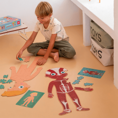 Puzzle educativ - Human Body
