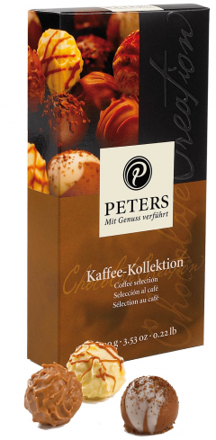 Praline asortate cu cafea, 100g