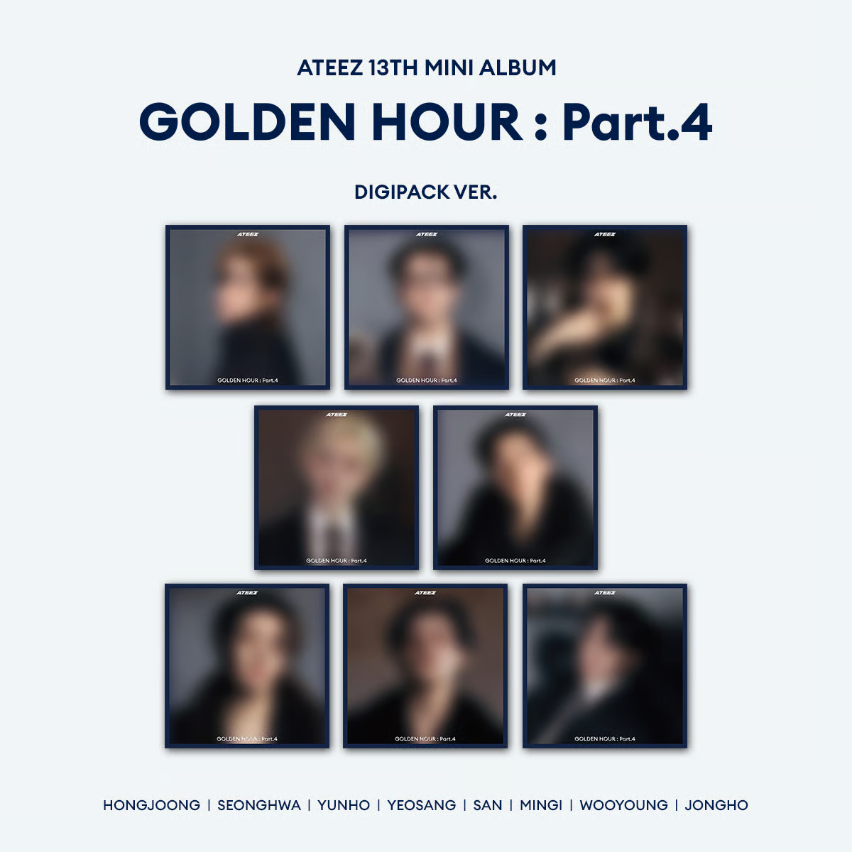 Golden Hour: Part 4 (Digipack, Random Version) - Ateez