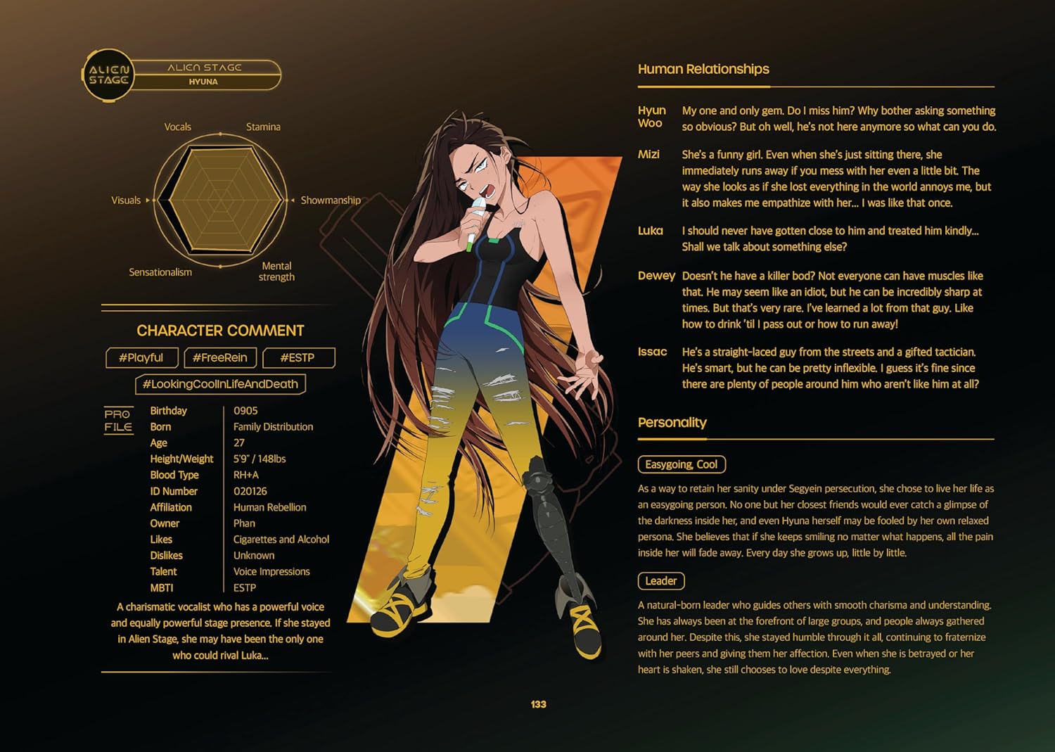 Alien Stage Official Artbook