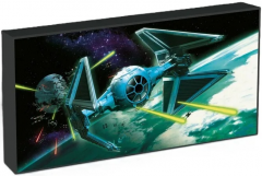 Obiect decorativ - Star Wars Tie Interceptor - iluminare LED