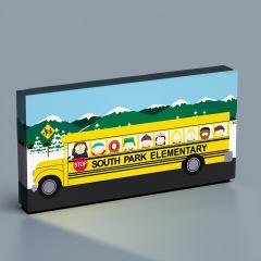 Obiect decorativ - South Park School Bus - iluminare LED