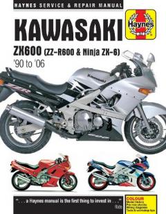 Coperta cărții Kawasaki ZX600 (ZZ-R600 & Ninja ZX6) (90 - 06)