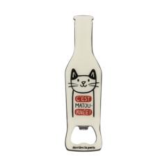 Desfacator de sticle - C'est matou-rnée