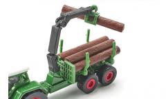 Jucarie - Tractor with forestry trailer