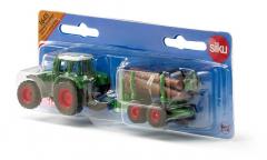 Jucarie - Tractor with forestry trailer