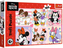 Puzzle 160 piese - Disney - Ziua colorata a lui Minnie