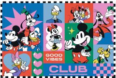 Set 2 puzzle-uri 400 piese - Disney - Mickey Mouse cu prietenii