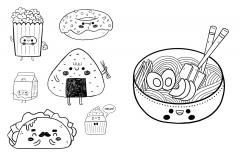 The Big Book of Kawaii Manga World Coloring