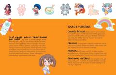 The Big Book of Kawaii Manga World Coloring