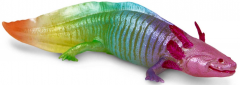 Figurina - Axolotl Curcubeu