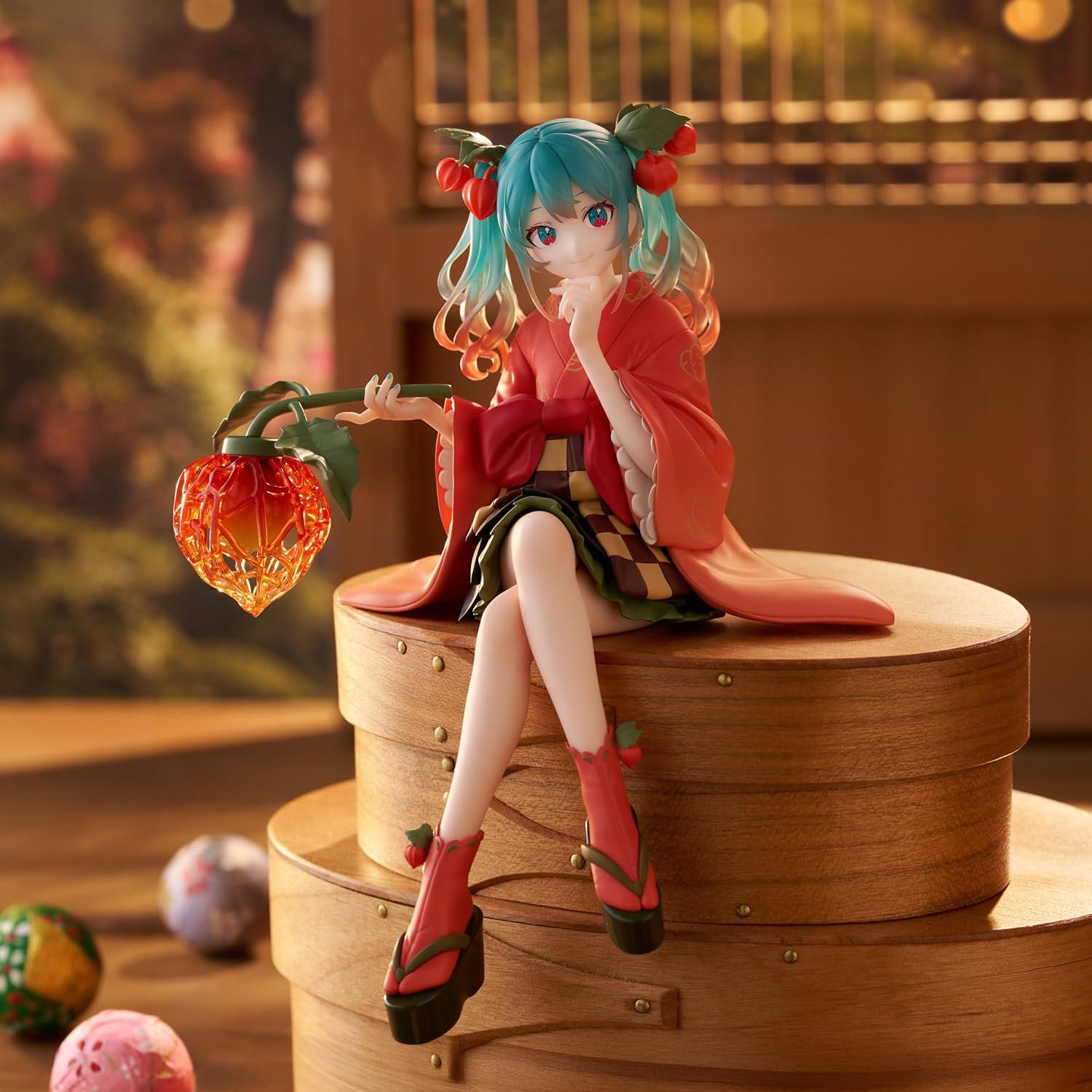Figurina - Hatsune Miku - Flower Fairy Winter Cherry Noodle