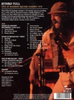 Jethro Tull - Live At Madison Square Garden