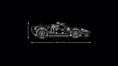 LEGO Technic - 1966 Ford GT40 MKII Race Car (42223)