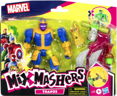 Figurina articulata cu accesorii - Marvel Avengers Mixmashers, Thanos