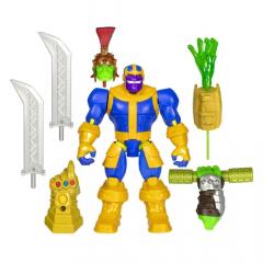 Figurina articulata cu accesorii - Marvel Avengers Mixmashers, Thanos