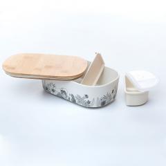 Cutie pentru pranz - Minimalist Flowers