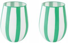 Set 2 pahare - Twist & Match - Verde