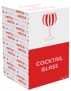 Pahar de gin - Twist & Match - Rosu