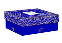 Set 2 cesti cu farfurie - Eclectic Chic